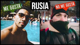 LO QUE ME GUSTA vs NO ME GUSTA  de vivir en Rusia San Petersburgo [upl. by Anderer238]