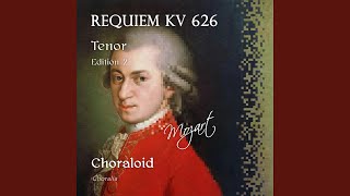 Requiem in D minor KV 626 Hostias Voice with metronome organ [upl. by Nadean]