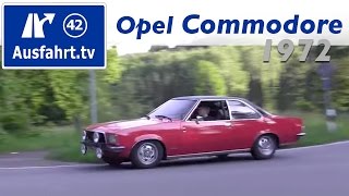 Fahrbericht der Probefahrt 1972 Opel Commodore 25  Test  Review  Erfahrungen [upl. by Godber361]