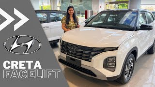 2023 Hyundai Creta Facelift Gets a NEW FACE – First Impression amp Review [upl. by Nason627]