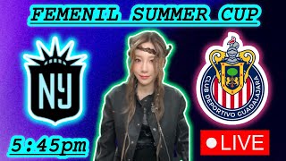 CHIVAS VS GOTHAM FC Summer cup femenil [upl. by Zenas]