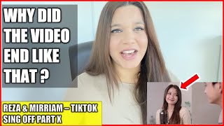 Mirriam Eka and Reza Darmawangsa Reaction  SINGOFF TIKTOK SONGS PART  Music Reaction Video [upl. by Smiley501]