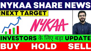 nykaa share latest news  nykaa share news  nykaa share  nykaa share price target  nykaa analysis [upl. by Landa]