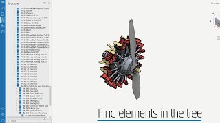 older UI Exploring structure of CAD files in CAD Exchanger GUI [upl. by Vano81]