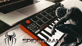 Spiderman  Symbiote Black Suit Theme  Spiderman 3 Theme  mpk mini  Joel J Padayattil [upl. by Nolita]