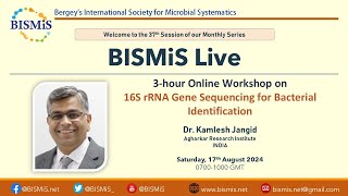 Workshop on quot16S rRNA genebased identificationquot with Kamlesh Jangid  Part 1 of 2 [upl. by Oilerua]