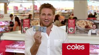 Coles  Feed your family for under 10 feat Curtis Stone TV Commercial 2017 [upl. by Geordie]