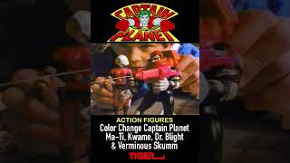 Captain Planet Toy Commercial for Captain Planet Kwame MaTi Dr Blight amp Verminous Skumm shorts [upl. by Laleb683]