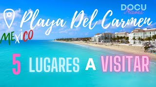 PLAYA DEL CARMEN 2023  Things you MUST do in Playa del Carmen Mexico [upl. by Michaeline906]