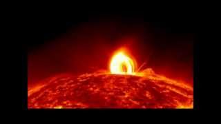 Espectacular erupcion Solar [upl. by Ecnerwaled]