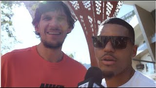 Boban Marjanovic and Tobias Harris Take Their Bromance to Las Vegas [upl. by Latsirc]