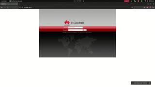 How to upload huawei HG8010H Epon onu firmware [upl. by Tiat]