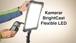 Kamerar BrightCast LED Light Panel Review [upl. by Sula972]