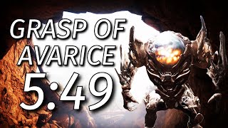 Grasp of Avarice Speedrun FWR in 549 [upl. by Hanad697]