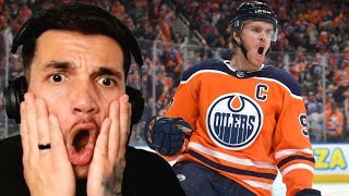 Clueless Guy Reacts to Connor McDavid [upl. by Ayotol46]