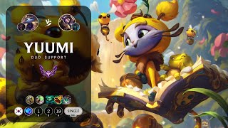 Yuumi Support vs Blitzcrank  KR Master Patch 141 [upl. by Ecerahc]