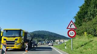 Mendrisio to Stabio Switzerland July 15 2024 [upl. by Dareg]