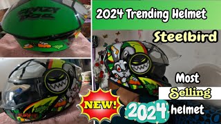 Best helmet in 2024  most selling helmet under 2000  Steelbird aeronautics SBH40 steelbirdhelmet [upl. by Swart845]