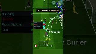 This shooting skill increases your chances of finishing Blitz Curler 😍😘 efootball [upl. by Blondell862]