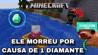 UM DIA FOFOCANDO E EXPLORANDO PELO MINECRAFT [upl. by Airekahs]