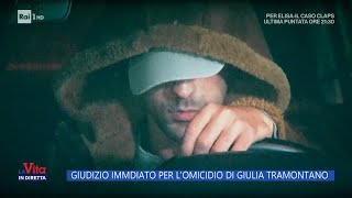 Giudizio immediato per lomicidio di Giulia Tramontano  La vita in diretta 07112023 [upl. by Hunley]