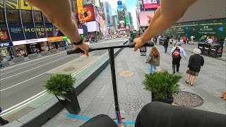 GoPro Scooter Riding NYC 2 [upl. by Airogerg131]