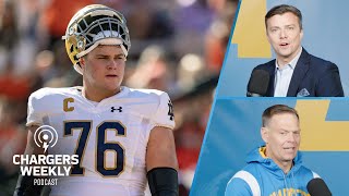 Instant Reaction Chargers Select Joe Alt In 2024 Draft  LA Chargers [upl. by Suedaht380]