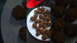 Teel ko laddu Sesame laddu is made from roasted sesame seeds and cane sugarindianfood nepalifood [upl. by Alviani]