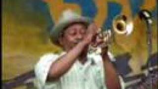 Kermit Ruffins at the New Orleans Jazz Fest 08 [upl. by Mcnully12]