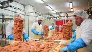 ligne production kebab manuelle [upl. by Eenafit]