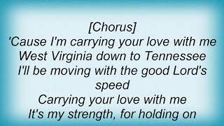 George Strait  Carrying Your Love With Me Lyrics [upl. by Tsirhc]