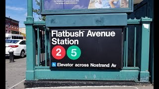 MTA New York City Subway A Tour Of The Flatbush AvenueBrooklyn College Station [upl. by Ludvig]