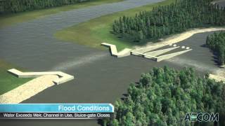 High River Diversion  animation [upl. by Yuzik]