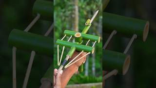 Bamboo Creations with New archer and mojo Bamboo Slingshots Bamboocraft Bambooart [upl. by Mark432]