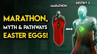 Destiny 2  Marathon Myth and Pathways Into Darkness All References Easter Eggs And Secrets [upl. by Yovonnda]