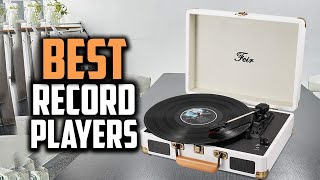 Top 10 Best Portable Record Players in 2023 [upl. by Bum]