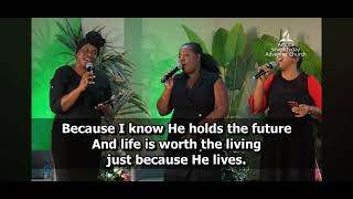 Because He Lives  SDA Hymn 526  Raevae Isaac at Arouca SDA Church [upl. by Annabell248]