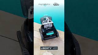 Discover Pool Cleaning Freedom Dolphin Liberty 400 🐬💦 [upl. by Harhay343]