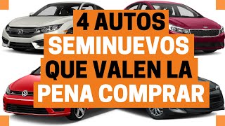 4 AUTOS SEMINUEVOS que debes considerar a COMPRA  Motoren Mx [upl. by Asilet779]