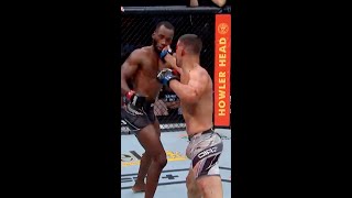 Nate Diaz NEARLY KOs Leon Edwards [upl. by Eelannej]