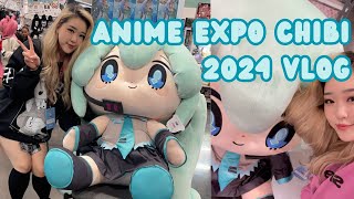 Vlog 🐧 Anime Expo Chibi 2024 Day 1 amp 2 Exhibitor POV [upl. by Solracesoj]