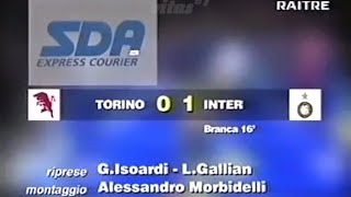 TorinoInter 01 199596  Domenica Sportiva Marco Branca [upl. by Merrill]