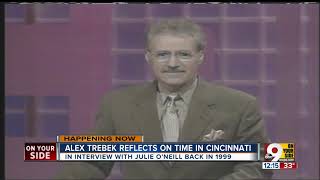 Alex Trebek reflects on time in Cincinnati [upl. by Yedsnil]