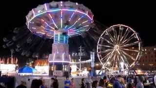 Allentown Fair rides  August 30 2013 [upl. by Carrillo194]