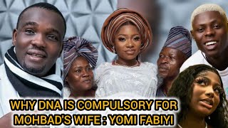 NOLLYWOOD ACTOR YOMI FABIYI EDUCATE WUNMI MOHBADS WIFE OVER DNA SAGA [upl. by Elletnahc]