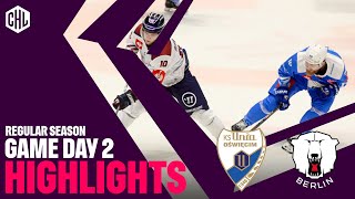 Highlights  Unia Oświęcim vs Eisbären Berlin [upl. by Ishmul]