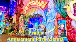 Prater Amusement Park Vienna Austria 🇦🇹  Fun Day 2024  Things to do in Vienna  Entertainment [upl. by Hassett]