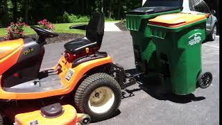 Kubota GR2120 attachments [upl. by Devlin]