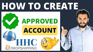 How to Create Account on HHC Dropshipping website  hhc dropshipping registration [upl. by Borrell]