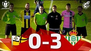 RESUMEN  Copa del Rey  Club Portugalete 03 Real Betis Balompié [upl. by Kared]